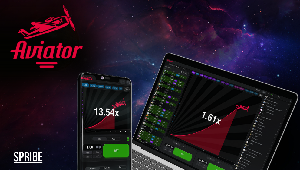 Aviator мобильное приложение на смартфоне